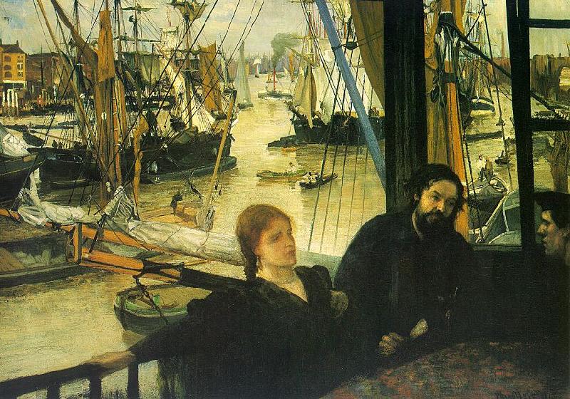 James Abbott McNeil Whistler Wapping Germany oil painting art